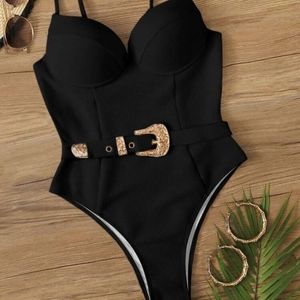 One piece XL Emery Rose black bathing suit